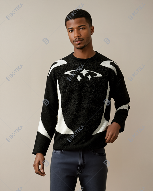 Stars Graphic Sweaters