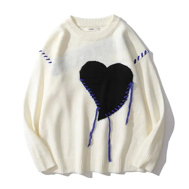 Heartbeat Tassel Sweater